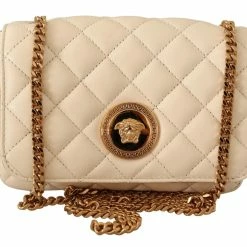 Top 10 🔥 Versace Nappa Leather Medusa Small Crossbody 👩 Women's Bag 🤩