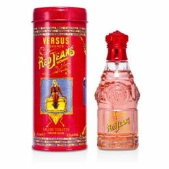 Budget ⭐ Versace 18493 2.5 oz Ladies Versus Red 👖 Jeans Eau De Toilette Spray 🔥