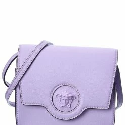 Promo ✨ Versace La Medusa Leather Shoulder Bag 🛒