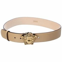 Hot Sale ๐ Versace Medusa Buckle Leather Belt ๐