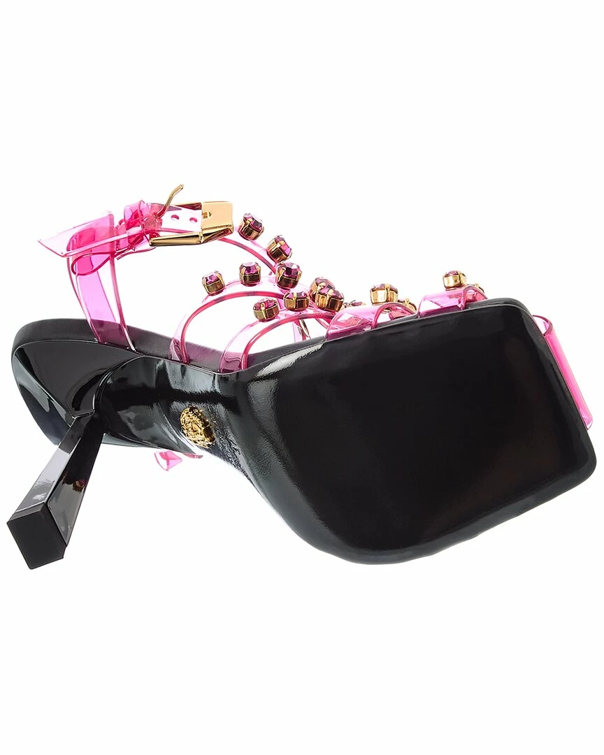 Wholesale ⌛ Versace Medusa Cage Vinyl 🩴 Sandal ⭐ 6 Wholesale ⌛ Versace Medusa Cage Vinyl 🩴 Sandal ⭐ - Image 4