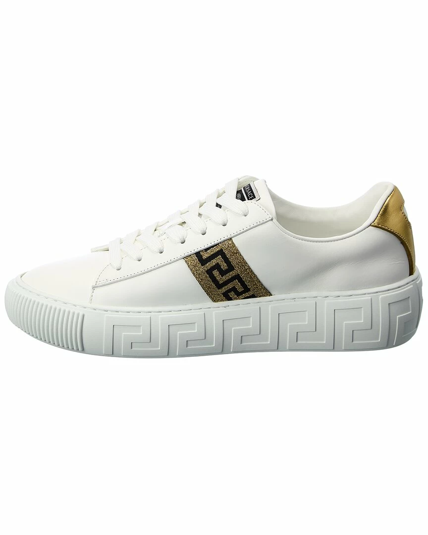 Buy 😀 Versace Greca Leather 👟 Sneaker 🥰 4 Buy 😀 Versace Greca Leather 👟 Sneaker 🥰 - Image 2
