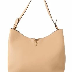 Cheapest ❤️ Versace Calf Leather Hobo Shoulder 👩 Women's 👜 Handbag 👏