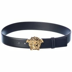 Wholesale ๐ Versace La Medusa Classic Leather Belt โญ