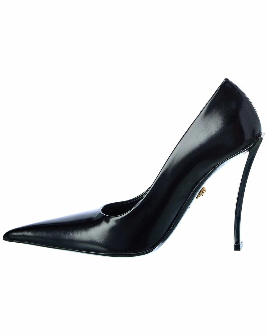 Best deal 🛒 Versace Pin Point Leather Pump ⌛ 4 Best deal 🛒 Versace Pin Point Leather Pump ⌛ - Image 2