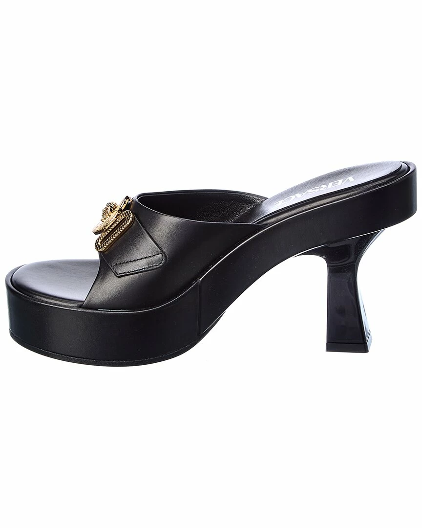 Deals 😀 Versace Medusa Biggie Leather 🩴 Sandal 😀 4 Deals 😀 Versace Medusa Biggie Leather 🩴 Sandal 😀 - Image 2