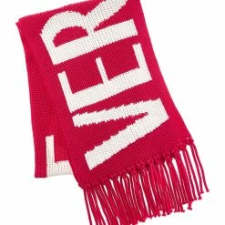 Best Sale 🎉 Versace Logo Intarsia Maxi Wool Scarf 😀