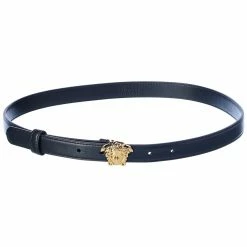 Best reviews of โจ Versace Medusa Buckle Leather Belt ๐งจ
