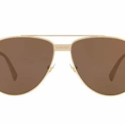 Flash Sale ๐งจ Versace 0VE2209 100273 Aviator ๐ Sunglasses โญ