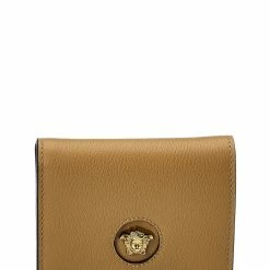 Coupon 🔔 Versace La Medusa Leather Coin Purse 👍