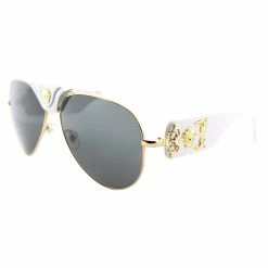 New 🧨 Versace VE 2150Q 134187 Unisex Aviator 👓 Sunglasses ✨