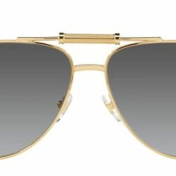 Discount 🔥 Versace VE 2236 100211 Aviator 👓 Sunglasses ❤️