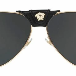 New 🥰 Versace VE 2150Q 100287 Aviator 👓 Sunglasses 🔔