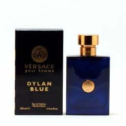 Discount 💯 Versace Dylan Blue Pourhomme Edt Spray 3.4 OZ 👍