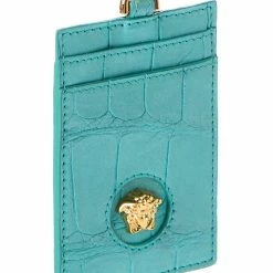 Best Sale 😀 Versace La Medusa Croc-Embossed Leather Card Holder On Chain 🧨 -Versace Sales Store 4573f0013cab4877b0d9906ff4e8fb4a 1080x
