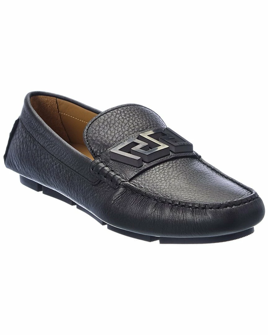 Buy 🎁 Versace La Greca Leather Loafer ⌛ 3 Buy 🎁 Versace La Greca Leather Loafer ⌛
