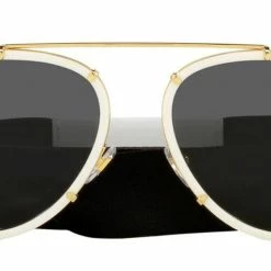 Best Sale 🔔 Versace VE 2232 14718761 Aviator 👓 Sunglasses ✔️