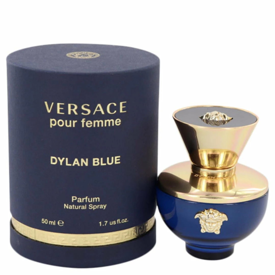 Promo 🎁 Versace 541484 1.7 oz Pour Femme Dylan Blue Parfum Spray for 👩 Women 👏 3 Promo 🎁 Versace 541484 1.7 oz Pour Femme Dylan Blue Parfum Spray for 👩 Women 👏