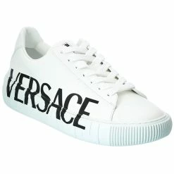 Budget 🤩 Versace Greca Logo Leather 👟 Sneaker 👍