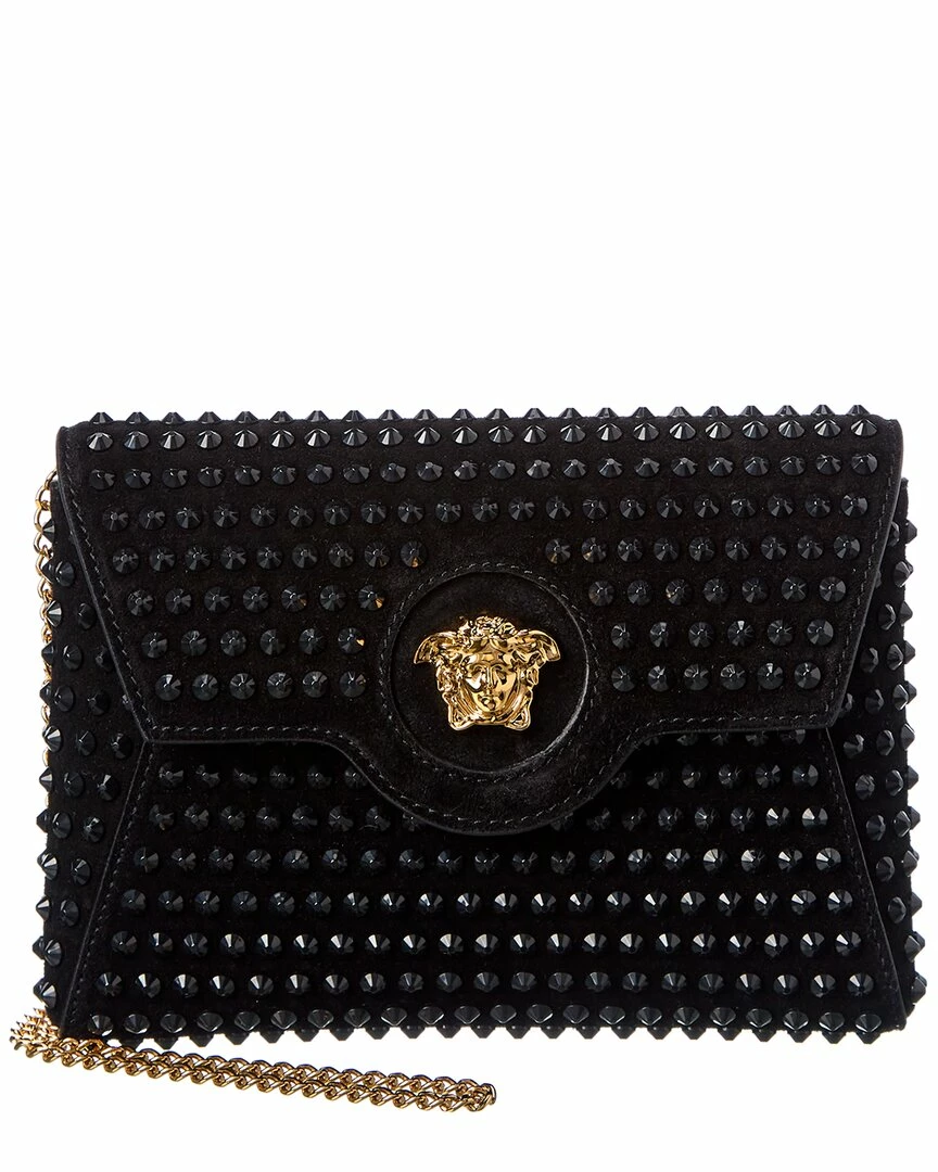 Deals ๐ฏ Versace La Medusa Envelope Suede Wallet On Chain ๐ฅ 3 Deals ๐ฏ Versace La Medusa Envelope Suede Wallet On Chain ๐ฅ