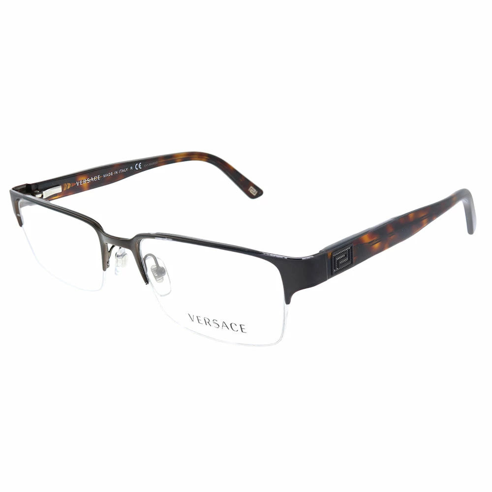 Budget 🤩 Versace VE 1184 1269 Unisex Rectangle Eyeglasses 53mm 😉 3 Budget 🤩 Versace VE 1184 1269 Unisex Rectangle Eyeglasses 53mm 😉