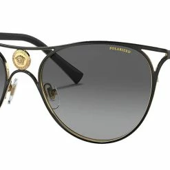 New 🧨 Versace VE 2237 1433T3 Cat Eye Polarized 👓 Sunglasses 🎉