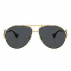 Cheapest ✔️ Versace VE 2249 100287 Unisex Aviator 👓 Sunglasses ✔️