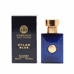 Best deal 🔔 Versace Dylan Blue Pour Homme EDT Spray 1 OZ 😀