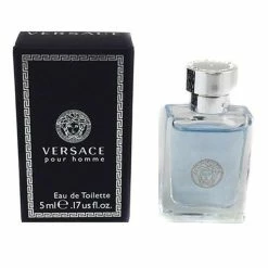 Best deal 🥰 Versace 0MMINIVERSACEPOURHOM 0.17 oz Versace Pour Homme Eau De Toilette Splash 😀