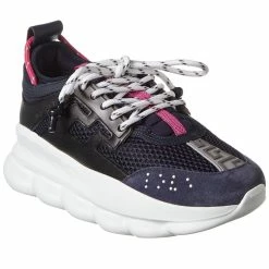 Wholesale 🤩 Versace Chain Reaction Leather 👟 Sneaker 😀