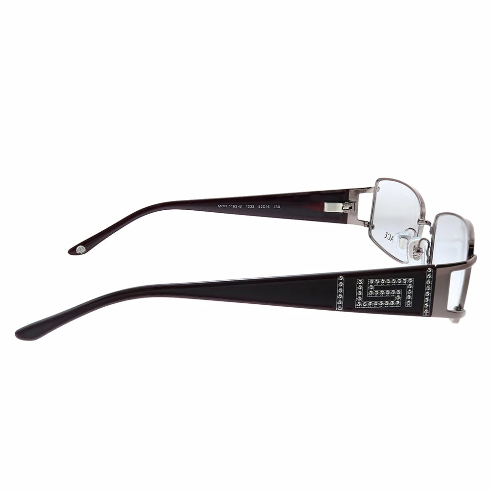 Outlet 😍 Versace VE 1163B 1333 52mm 👩 Womens Rectangle Eyeglasses 52mm 😉 5 Outlet 😍 Versace VE 1163B 1333 52mm 👩 Womens Rectangle Eyeglasses 52mm 😉 - Image 3