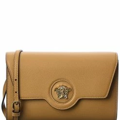 Best Pirce 🤩 Versace La Medusa Long Leather Shoulder Bag 🛒