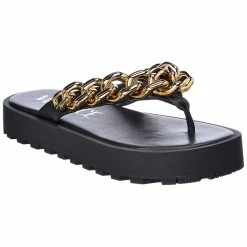 Top 10 โญ Versace Chain Leather Platform ๐ฉด Sandal โค๏ธ