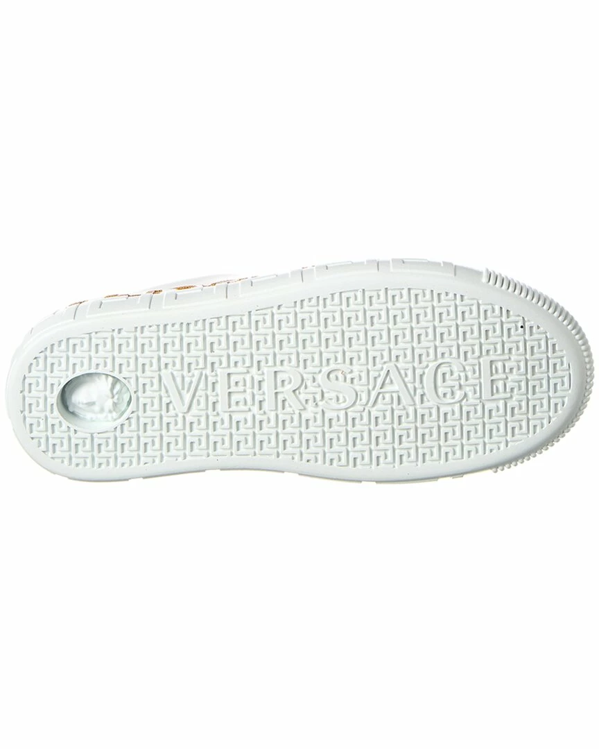 Coupon 🛒 Versace Logo Leather 👟 Sneaker ⌛ 6 Coupon 🛒 Versace Logo Leather 👟 Sneaker ⌛ - Image 4