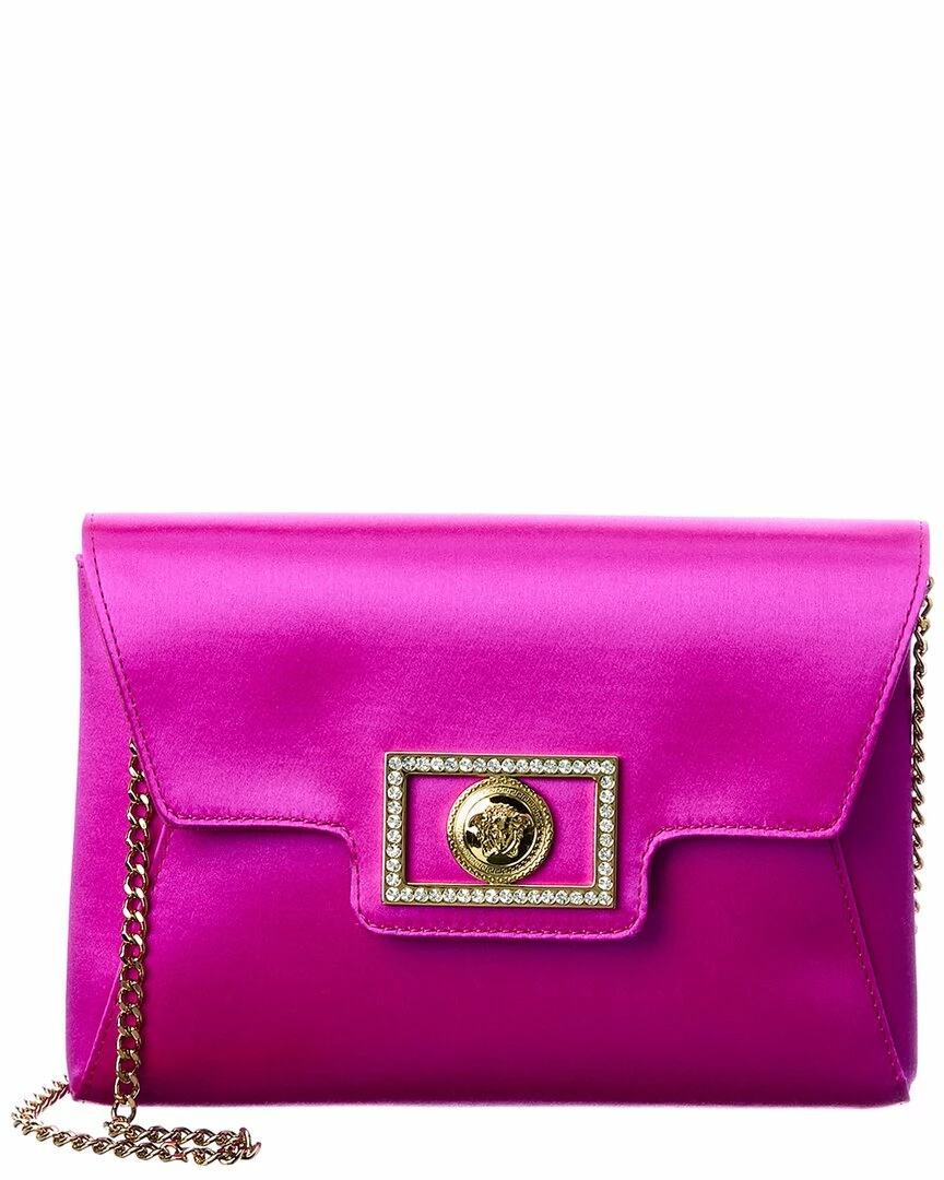 Coupon 😉 Versace La Medusa Satin Wallet On Chain 👍 3 Coupon 😉 Versace La Medusa Satin Wallet On Chain 👍