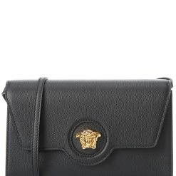 Best Sale ❤️ Versace La Medusa Long Leather Shoulder Bag ❤️