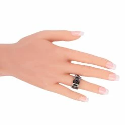Buy ๐ Versace 18K White Gold Black Ceramic Ring โจ 11 Buy ๐ Versace 18K White Gold Black Ceramic Ring โจ -Versace Sales Store 9dc121dfd71c49528cd5319eb86cffd8 1080x