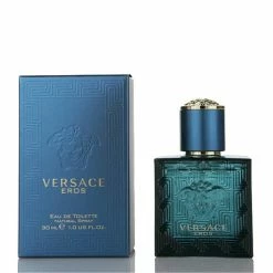 Brand new 😉 Versace MVERSACEEROS1.0EDTSP 1.0 oz Mens Versace Eros Eau De Toilette Spray ✔️
