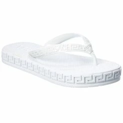 Cheap ๐ Versace Greca Rubber Flip Flop โ