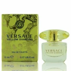 Hot Sale 🥰 Versace 0MINIVERSACEYELLOWDI 5 ml Yellow Diamond Eau De Toilette Splash for 👩 Women 🧨