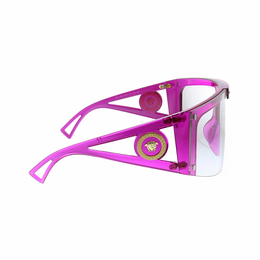 Cheap 😀 Versace VE 4393 53341W 👩 Womens Shield 👓 Sunglasses ❤️ 7 Cheap 😀 Versace VE 4393 53341W 👩 Womens Shield 👓 Sunglasses ❤️ - Image 5