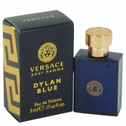 Deals 🥰 Versace 540279 0.17 oz Versace Pour Homme Dylan Blue Mini Eau De Toilette Spray for Mens ⌛