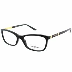 Best Pirce 😍 Versace VE 3186 GB1 54mm Unisex Rectangle Eyeglasses 54mm 🎁