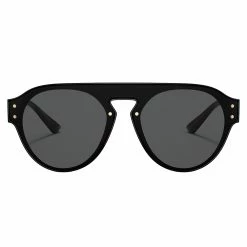 New 💯 Versace VE 4420 GB1/87 Unisex Aviator 👓 Sunglasses ❤️