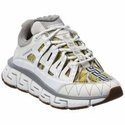 Best reviews of ๐งจ Versace Trigreca Mesh & Leather ๐ Sneaker ๐