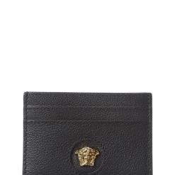 Best reviews of 😀 Versace La Medusa Leather Card Holder ✨