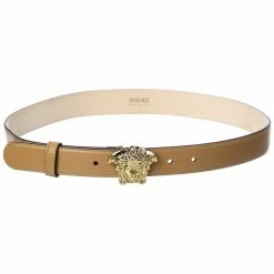 Top 10 ๐งจ Versace Medusa Buckle Leather Belt ๐ฅ
