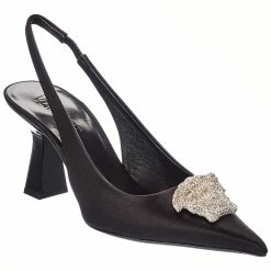 Wholesale 🔥 Versace La Medusa Satin Slingback Pump 🎉