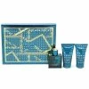 Hot Sale 🔥 Versace Eros 1.7 Oz Sp/1.7 Ozsg/1.7 Oz Aft Shave Balm SET 🔔