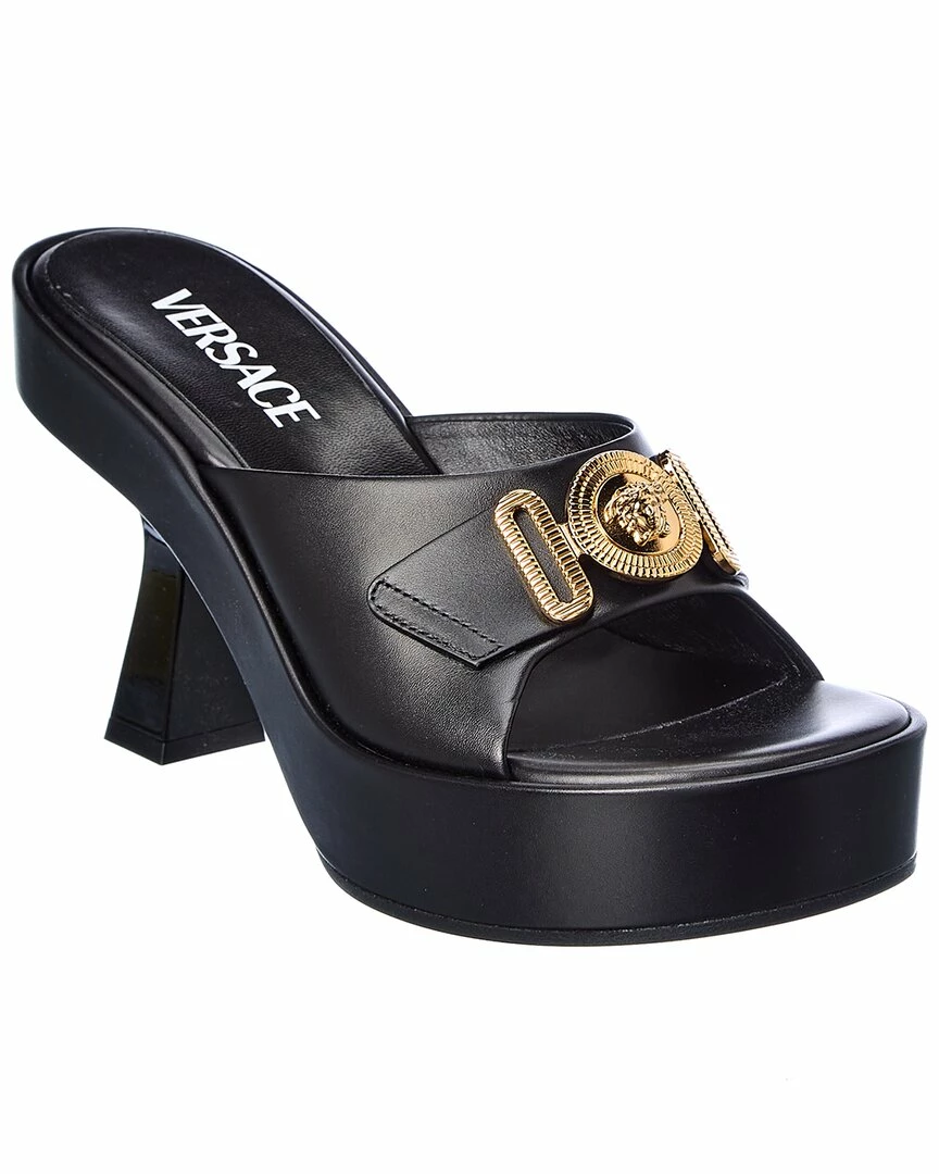 Deals 😀 Versace Medusa Biggie Leather 🩴 Sandal 😀 3 Deals 😀 Versace Medusa Biggie Leather 🩴 Sandal 😀